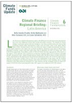 Climate Finance Regional Briefing: Latin America