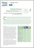 Climate Finance Regional Briefing: Asia
